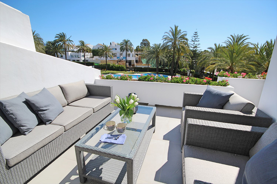 Penthouse in Andalucia Garden club, Nueva Andalucia